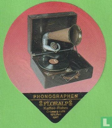 KoffergrammophonRadiola England um 1923
