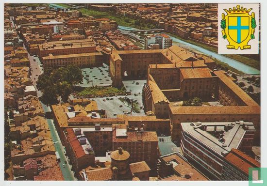 Parma Pilotta e Panorama Emilia-Romagna Italia Cartoline Aireal View Parma Italy Postcard - Bild 1