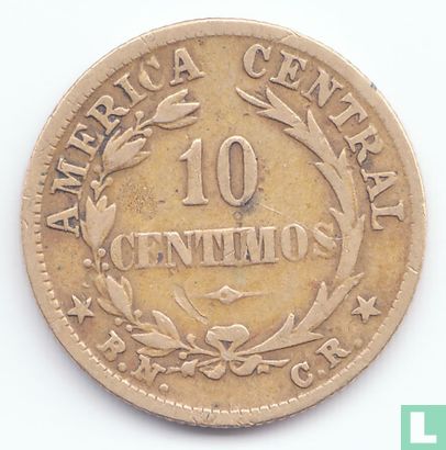 Costa Rica 10 centimos 1942 - Afbeelding 2
