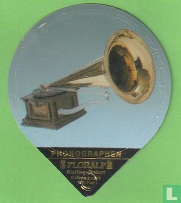 Trichtergrammophon Columbia Modell AH USA 1903
