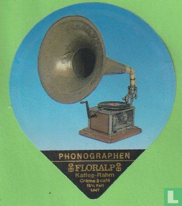 Trichtergrammophon Kohinoor England um 1910