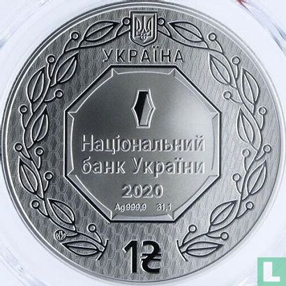 Ukraine 1 Hryvnia 2020 (ungefärbte - ohne Privy Marke) "Archangel Michael" - Bild 1