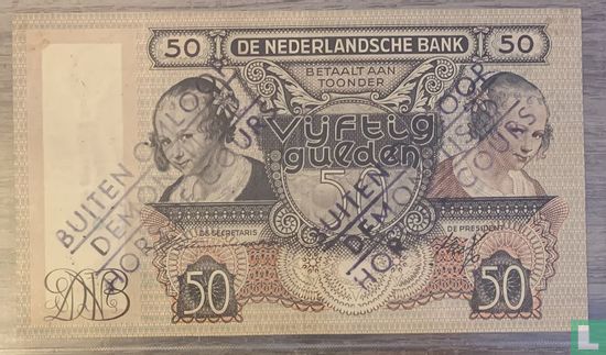 50 Gulden Niederlande (Austernfresser) Auser Umlauf (BO3.a.2) - Bild 1