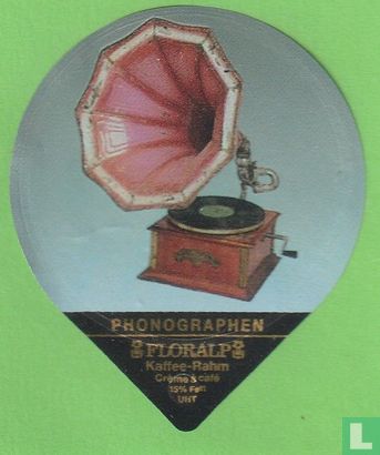 Trichtergrammophon unbekannter Herkunft England um 1910