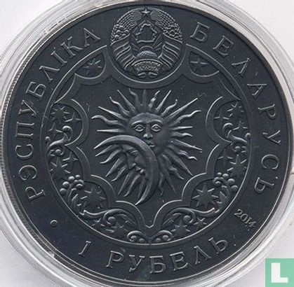 Belarus 1 ruble 2014 "Capricorn" - Image 1
