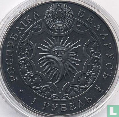 Belarus 1 ruble 2014 "Pisces" - Image 1