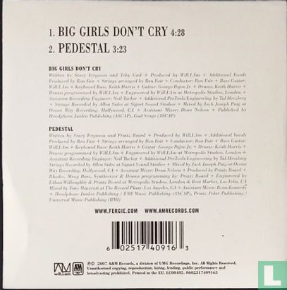 Big Girls Don't Cry  - Bild 2