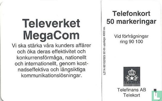 Televerket MegaCom - Afbeelding 2