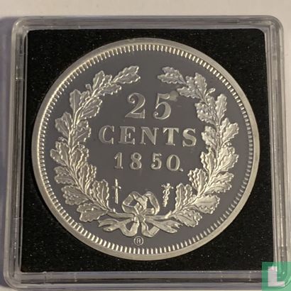 25 cents 1850 - Replica - Bild 1