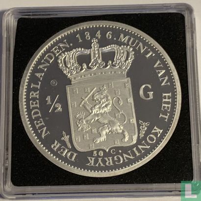 ½ gulden 1846 - Replica - Bild 1