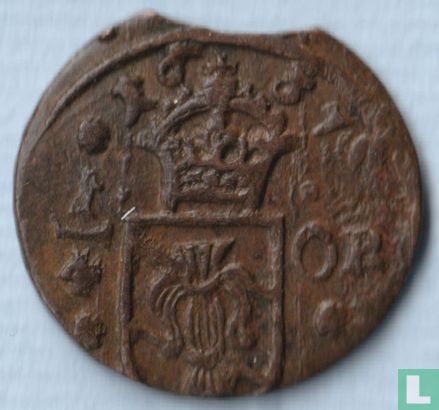Suède ¼ öre 1637 - Image 1