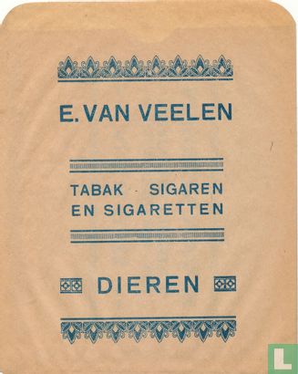 E. van Veelen Tabak - sigaren en sigaretten Dieren - Image 1
