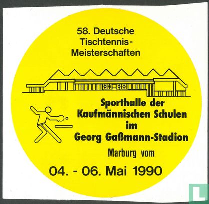 58. Deutsche Tischtennis-Meisterschaften