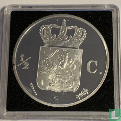 ½ cent 1818 - Replica - Afbeelding 1
