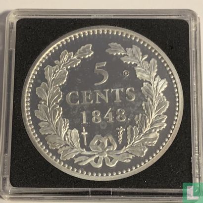 5 cents 1848 - Replica - Afbeelding 1