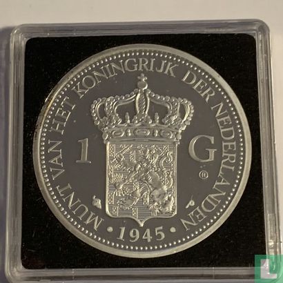 1 gulden 1945 - Replica - Image 1