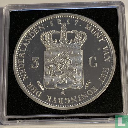 3 gulden 1817 - Replica - Image 1
