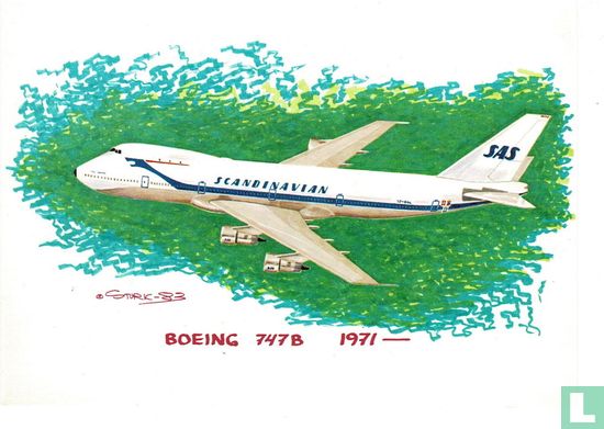 SAS - Boeing 747-200   - Bild 1