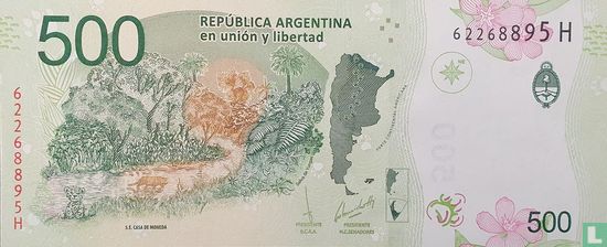 Argentinien 500 Pesos (Sturzenegger, Michetti) - Bild 2