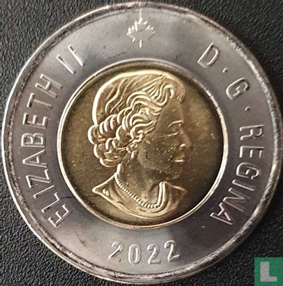 Canada 2 dollars 2022 (kleurloos) "50th anniversary of the Summit Series" - Afbeelding 1