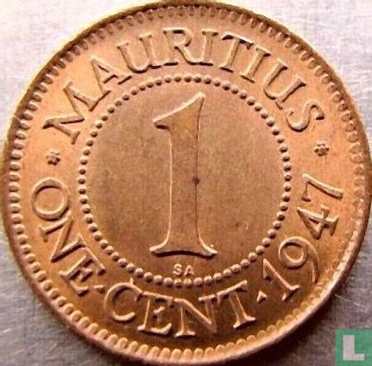 Mauritius 1 cent 1947 - Afbeelding 1