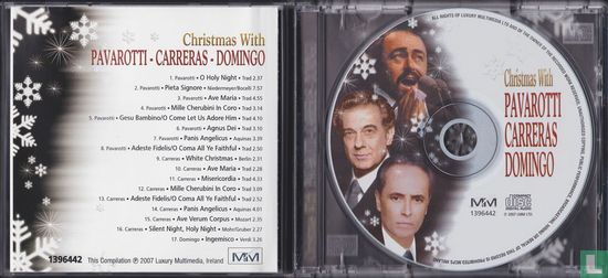 Christmas with Pavarotti - Carreras - Domingo - Image 3