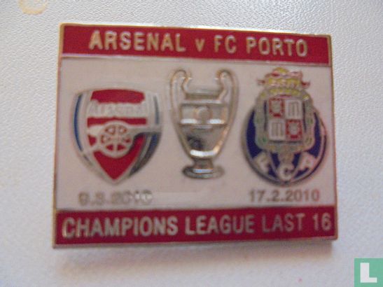Arsenal v FC Porto Champion League Last 16 9/02/2010 - 27/02/2010     
