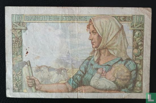 Frankrijk 10 Francs    - Afbeelding 2