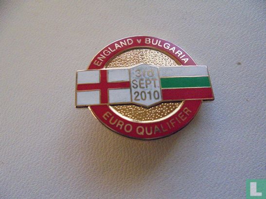 England v Bulgaria 3rd sept 2010 [rood kader]