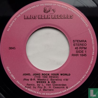 Joho Joho Rock Your World (1990 Remix) - Afbeelding 3