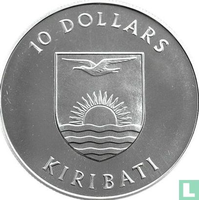 Kiribati 10 dollars 1984 "5th anniversary of Independence" - Afbeelding 2