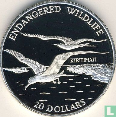 Kiribati 20 Dollar 1992 (PP) "Frigate birds" - Bild 2