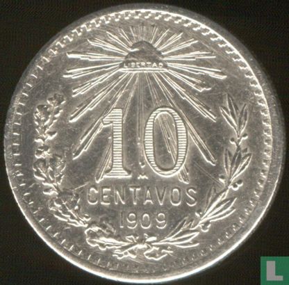 Mexique 10 centavos 1909 - Image 1