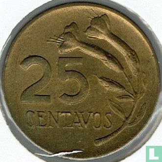 Peru 25 centavos 1969 (without AP) - Image 2