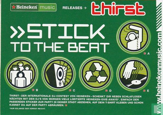 Heineken music - thirst - Afbeelding 1