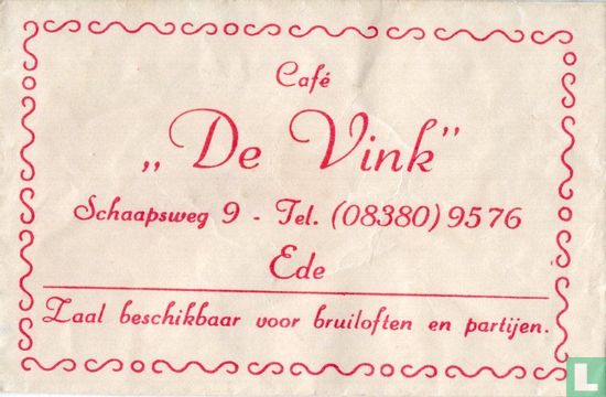 Café "De Vink"  - Afbeelding 1