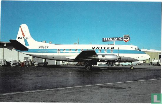 United Airlines - Vickers Viscount - Afbeelding 1