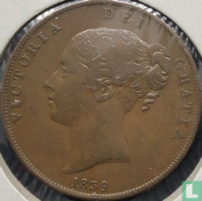 Man 1 penny 1839 - Afbeelding 1