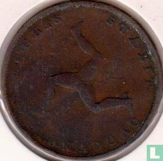 Man ½ penny 1839 - Afbeelding 2