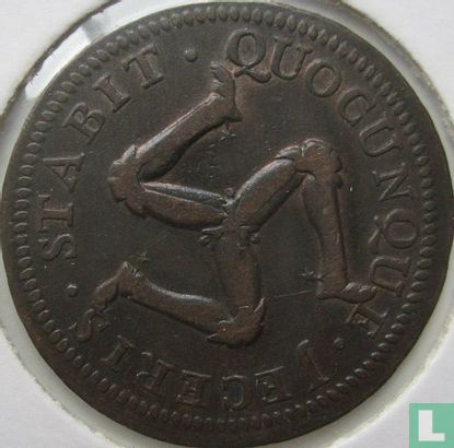 Isle of Man ½ penny 1758 - Image 2