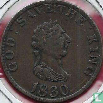 Isle of Man ½ penny 1830 (type 2) - Image 1