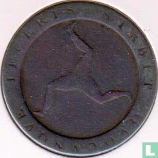 Man ½ penny 1798 - Afbeelding 2