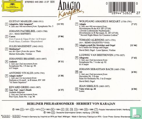 Adagio  Karajan - Afbeelding 2