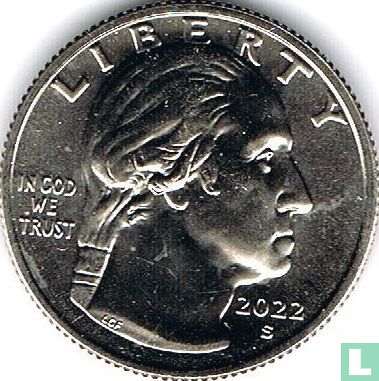 United States ¼ dollar 2022 (S) "Maya Angelou" - Image 1