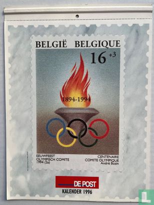 De Post kalender 1996 - Afbeelding 1