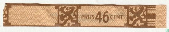 Prijs 46 cent - (Achterop: N.V. Willem II Sigarenfabrieken Valkenswaard) - Image 1