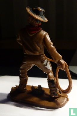 Cowboy avec lasso (marron) - Image 2