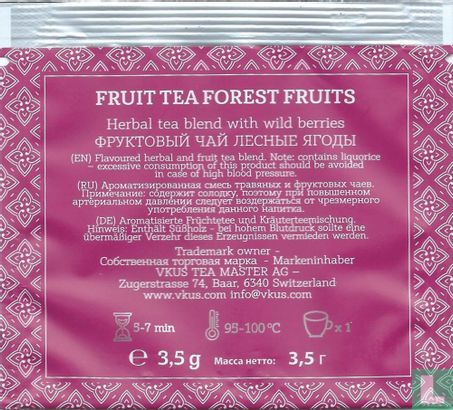 Fruit Tea Forest Fruits - Afbeelding 2