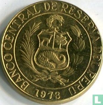 Peru 5 centavos 1973 (type 1) - Image 1