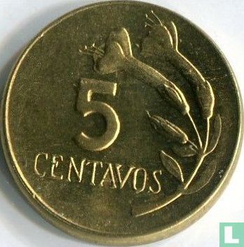 Peru 5 centavos 1973 (type 1) - Image 2
